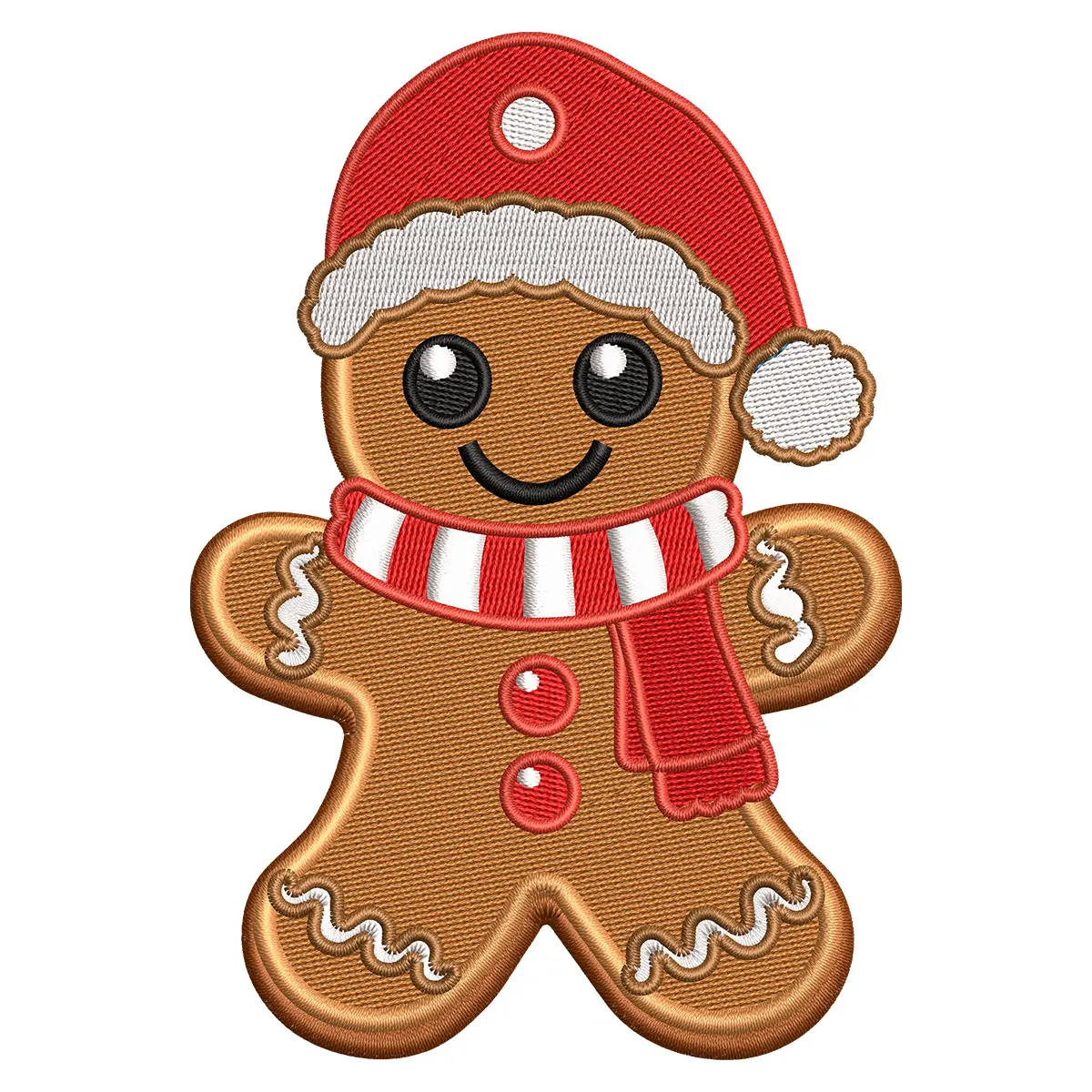 Christmas Teddy Embroidery Design