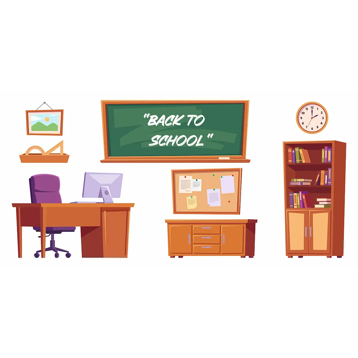 Back to School Vector Design